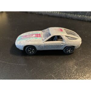Playart PORSCHE 928 AUTOMOBILE Club De L'ouest Silver  VINTAGE Made In Hong Kong